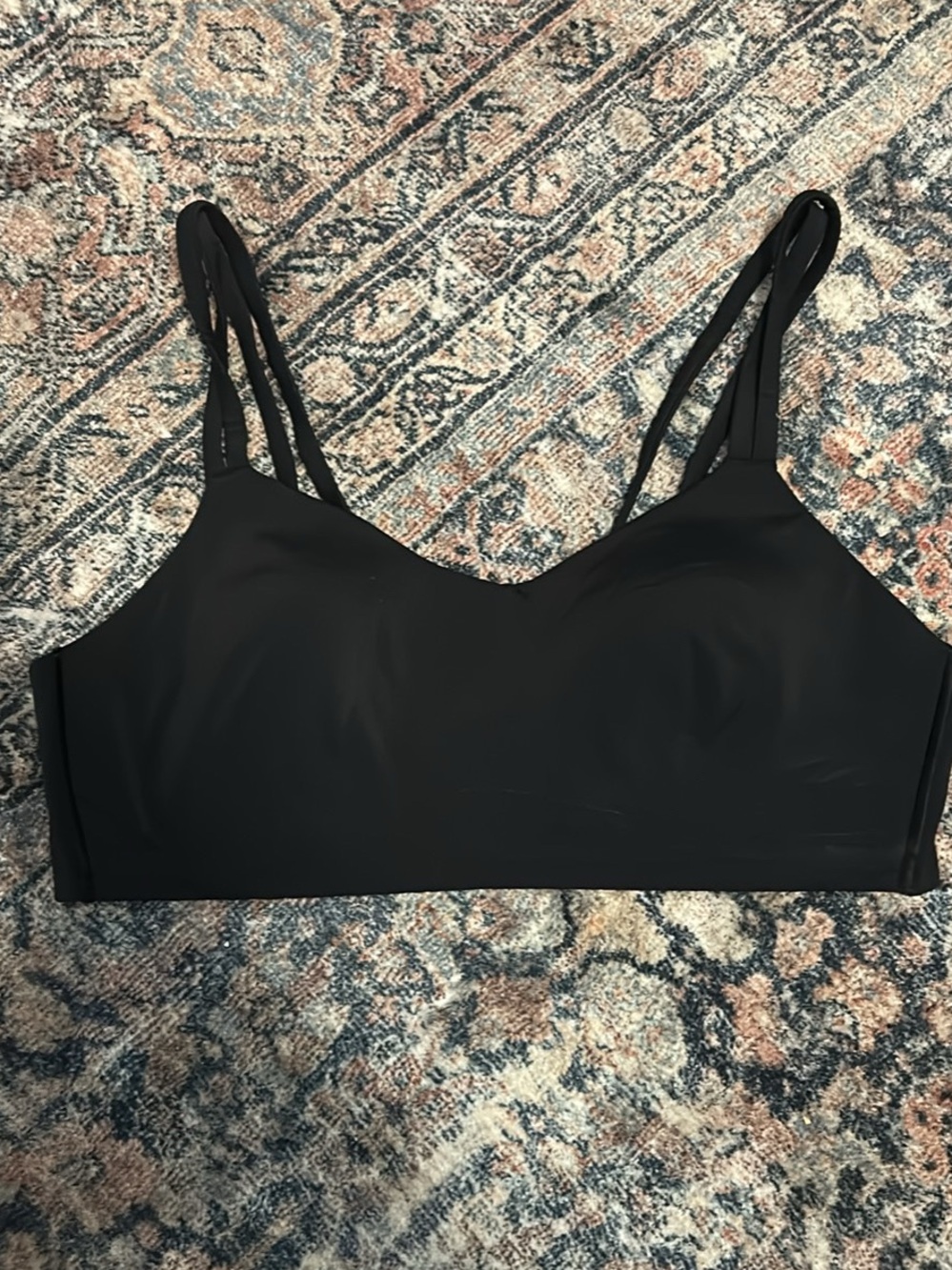 lululemon athletica Black like a cloud bra